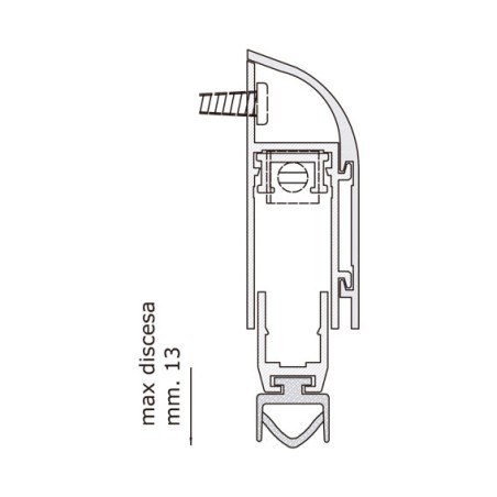 Mechaninis slenkstis "Comaglio COMAX 1450"