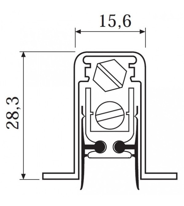 Mechanical threshold "Comaglio 1800 XNS"