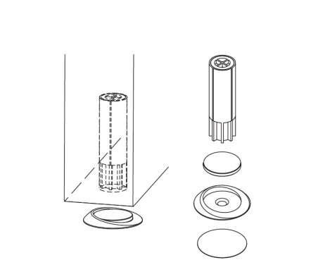 Nematoma durų atrama "NUDA STOPPINO 2.0"