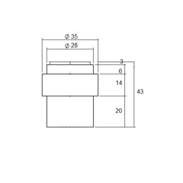 Durų atrama "APRILE DS27"
