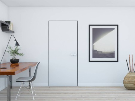 Concealed door "HARMONY" 222/223 cm Primed
