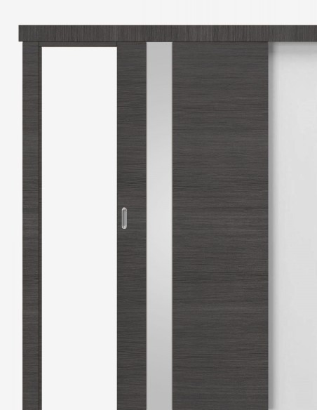 Sliding interior door "VETRO D1"