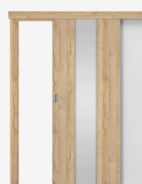 Sliding interior door "VETRO B1"