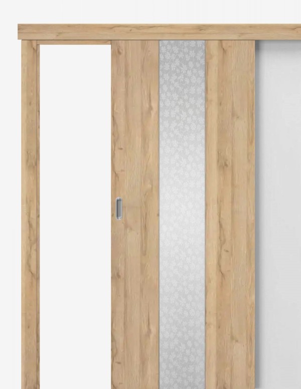 Sliding interior door "VETRO B5"