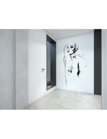 Nematomos vidaus durys "SARA ECO 2" 240 cm Gruntas