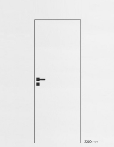 Concealed door "SARA ECO 2" 220 cm Primed