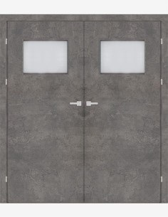 Double interior doors "STANDARD 20" CPL 0,2MM