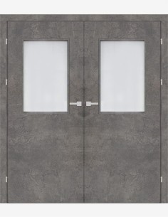 Double interior doors "STANDARD 60" CPL 0,2MM