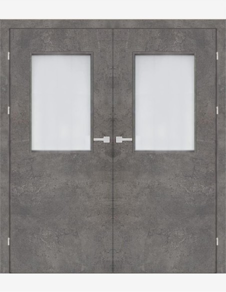 Dvigubos vidaus durys "STANDARD 60" CPL 0,2MM
