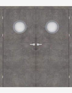 Double interior doors "STANDARD MDF" CPL 0,2MM