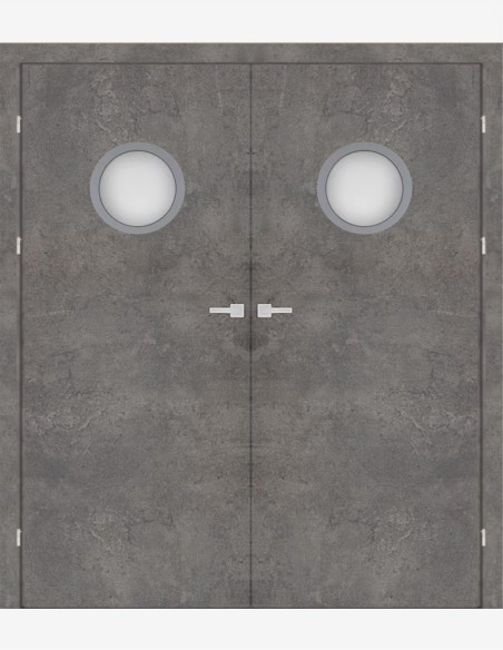 Double interior doors "STANDARD MDF" CPL 0,2MM