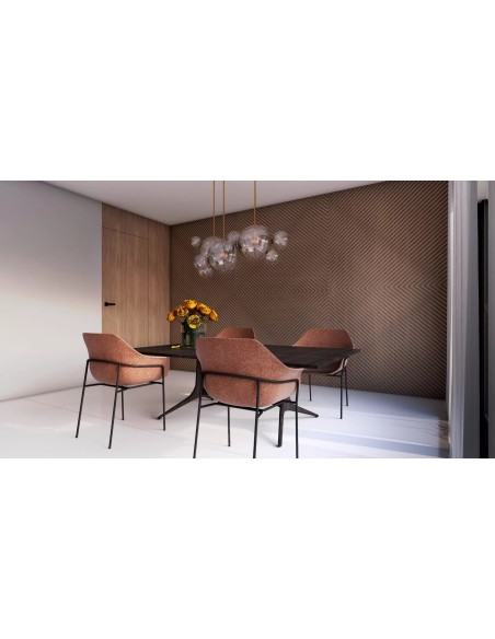 Nematomos vidaus durys "SARA ECO 2" 240 cm Laminatas