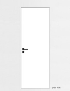 Nematomos vidaus durys "SARA ECO 2" 240 cm Dažytos