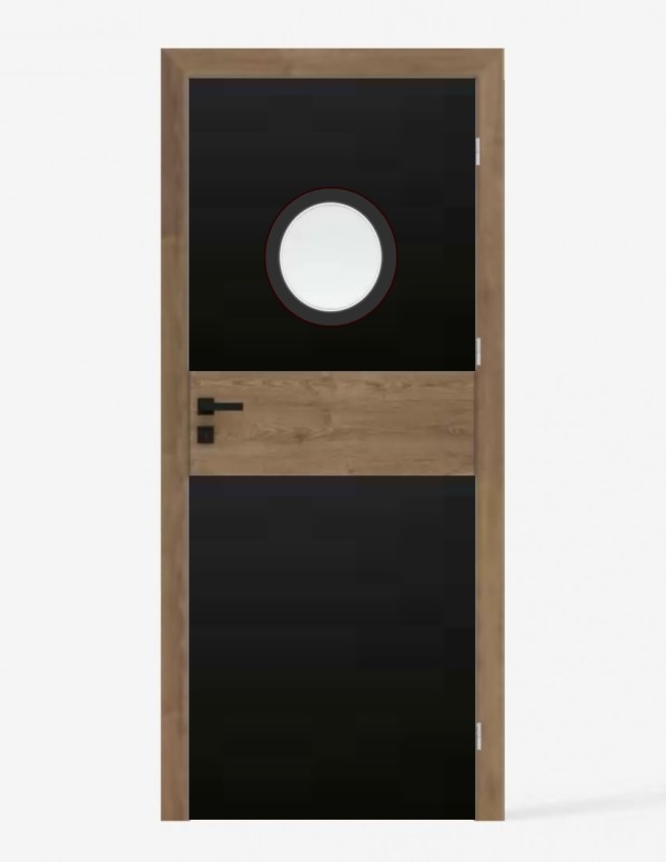 Interior doors "RIVIA 40" Black