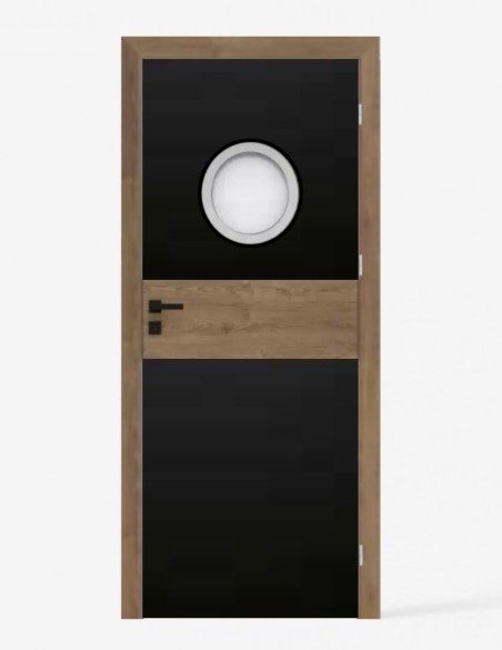 Interior doors "RIVIA 50" Black