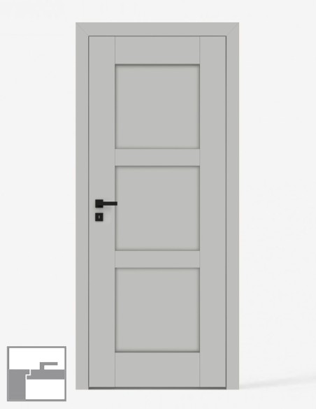 Interior doors "ESTRA 1" Inward Opening