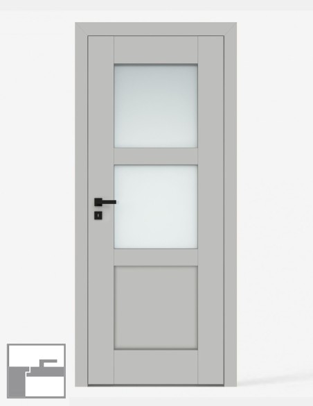 Interior doors "ESTRA 3" Inward Opening