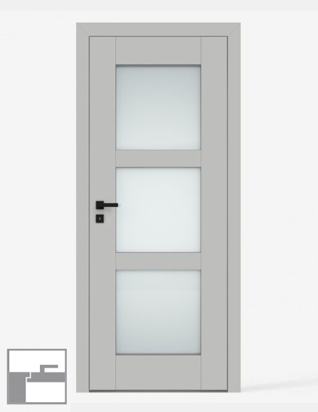 Interior doors "ESTRA 4" Inward Opening