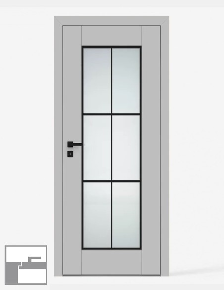 Interior doors "ESTRA 7" Inward Opening