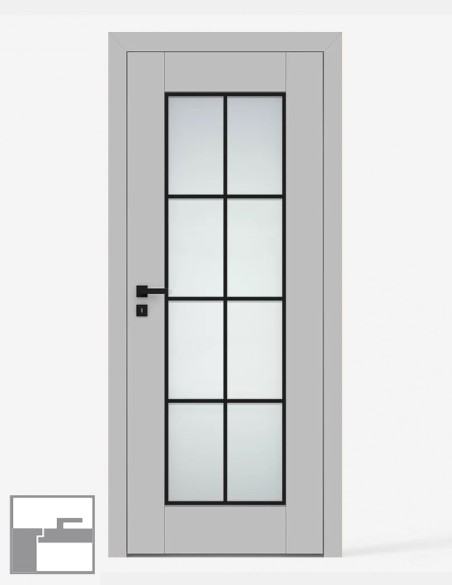 Interior doors "ESTRA 8" Inward Opening