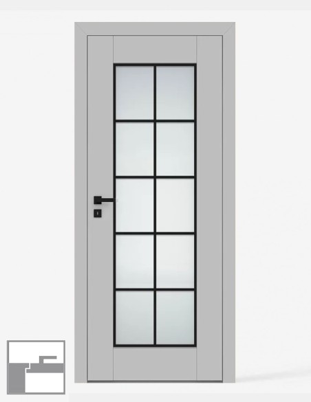 Interior doors "ESTRA 9" Inward Opening