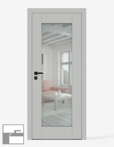 Vidaus durys "ESTRA 10" Vidinio varstymo
