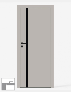 Interior doors "NOVA 50" Inward Opening