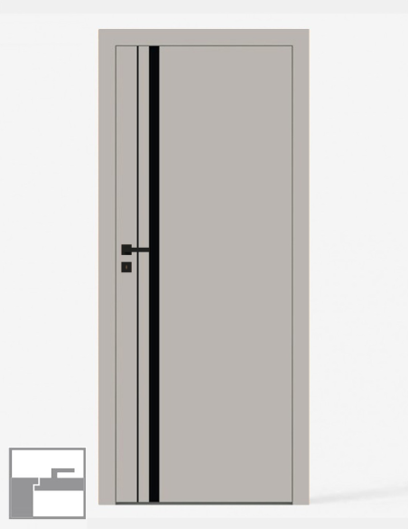 Interior doors "NOVA 50" Inward Opening
