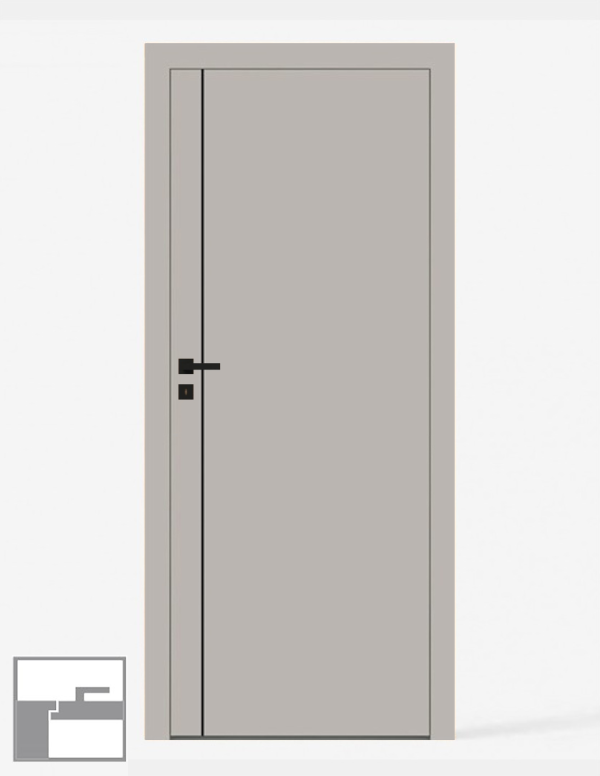 Interior doors "NOVA 60" Inward Opening