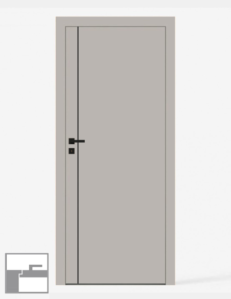Interior doors "NOVA 60" Inward Opening