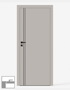 Interior doors "NOVA 70" Inward Opening