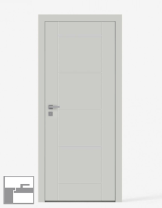 Interior doors "FARGO 10" Inward Opening