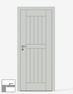 Interior doors "FARGO 40" Inward Opening