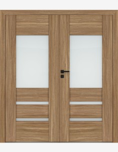 Double interior doors "REVA 3" Non-rebated