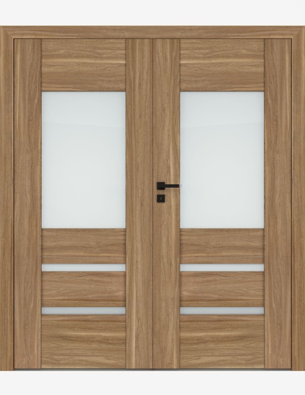 Double interior doors "REVA 3" Non-rebated