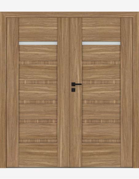 Double interior doors "REVA 5" Non-rebated