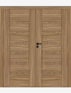 Double interior doors "REVA 6" Non-rebated