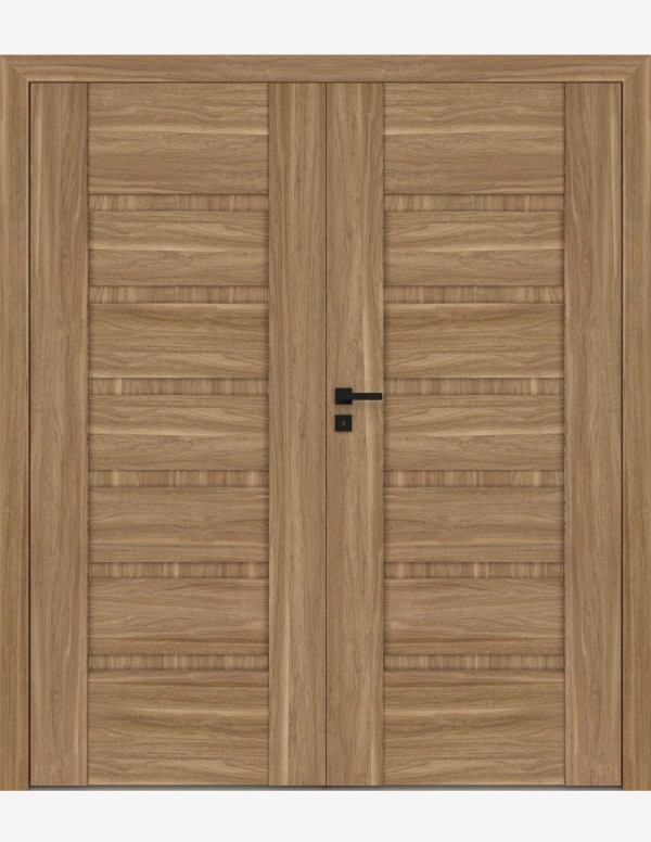 Double interior doors "REVA 6" Non-rebated