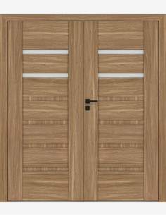 Double interior doors "REVA 7" Non-rebated