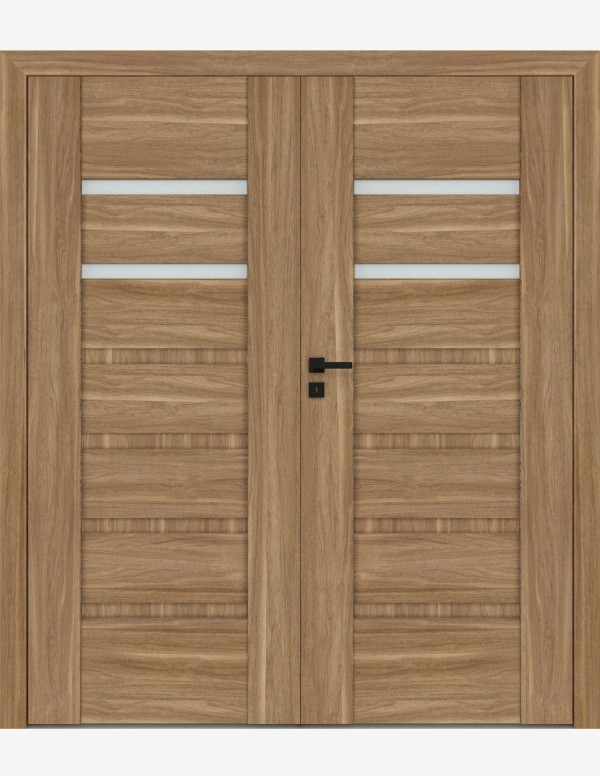 Double interior doors "REVA 7" Non-rebated