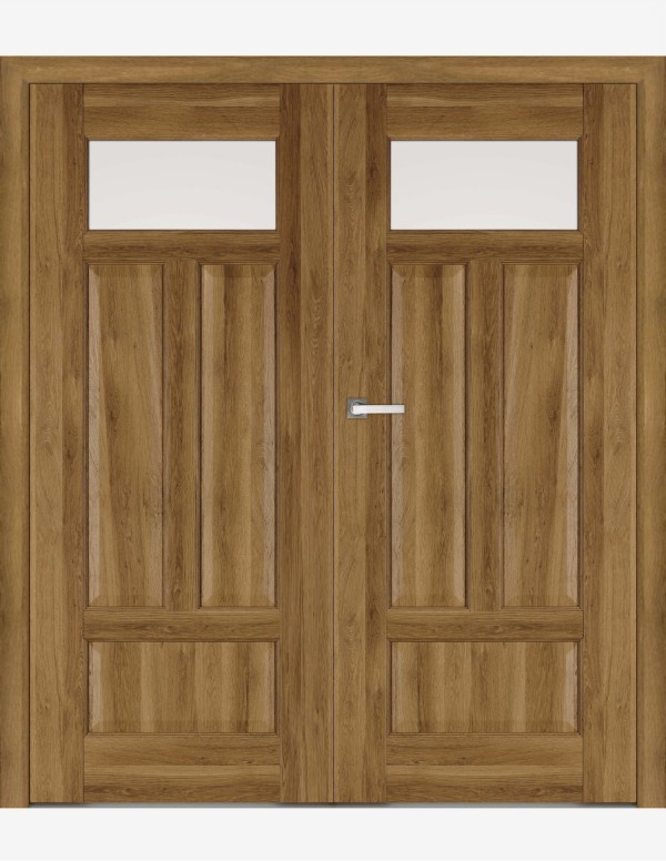 Double interior doors "NESTOR 4" Non-rebated