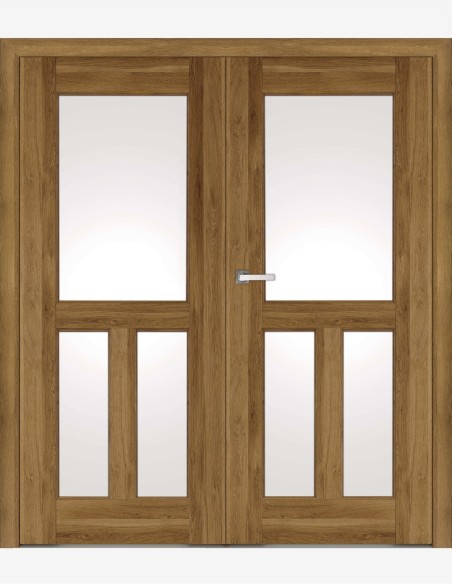 Double interior doors "NESTOR 7" Non-rebated