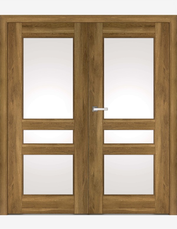 Double interior doors "NESTOR 9" Non-rebated