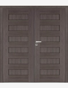 Double interior doors "ELSA A" Non-rebated