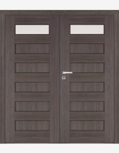 Double interior doors "ELSA A1" Non-rebated