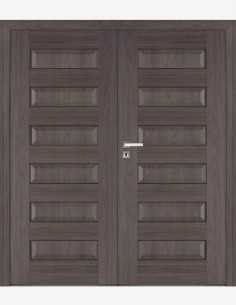 Double interior doors "ELSA B" Non-rebated