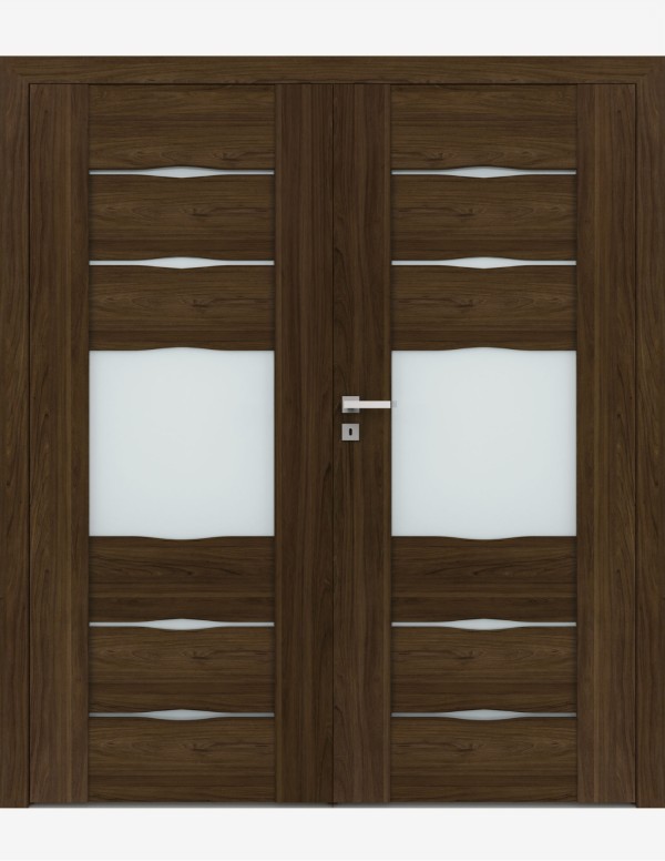 Double interior doors "VERANO 3" Non-rebated