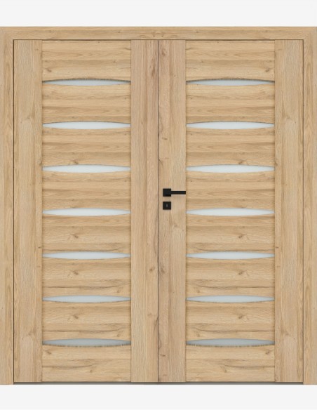 Double interior doors "ENA 0" Non-rebated