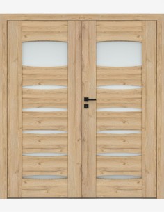 Dvigubos vidaus durys "ENA 1" Be užlaidos