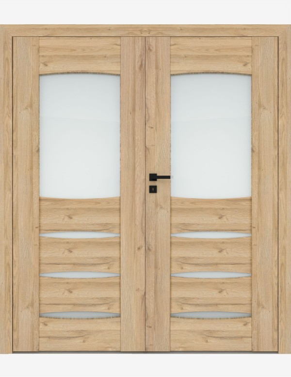 Double interior doors "ENA 2" Non-rebated